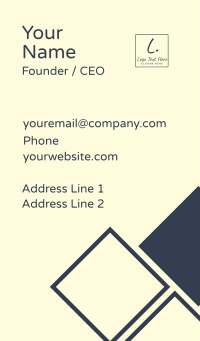 Business Signature Letter  Business Card Design
