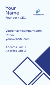 People Trio Letter G Business Card Design