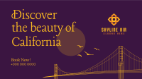 Golden Gate Bridge Facebook event cover Image Preview