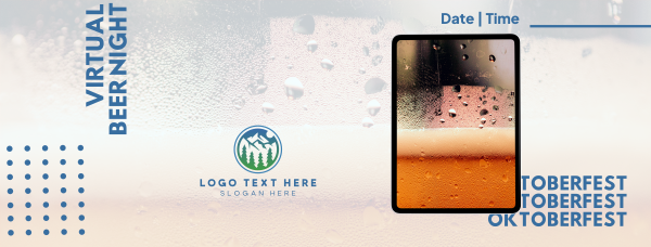 Beer Screen Facebook Cover Design Image Preview