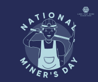 Miners Day Event Facebook Post Design