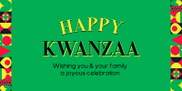 Celebrate Kwanzaa Twitter Post Image Preview