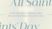 All Saints' Day Quote Video Preview