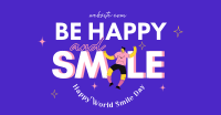 Be Happy And Smile Facebook ad Image Preview