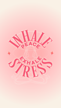 Stress Relieve Meditation TikTok Video Image Preview