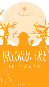 Spooky Trees Sale TikTok Video Image Preview