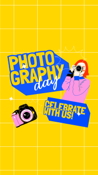 Photography Day Celebration Instagram Reel Design