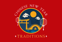 Happy Lunar Year Pinterest board cover Image Preview