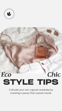 Eco Chic Tips YouTube short Image Preview