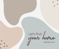 Find your Home Facebook Post Design