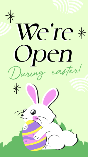 Open During Easter TikTok Video Image Preview