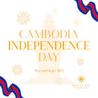 Cambodia Independence Festival Linkedin Post Image Preview