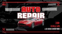 Auto Repair Service Animation Image Preview