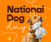 National Dog Day Facebook post Image Preview