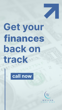 Modern Finance Back On Track Instagram story Image Preview