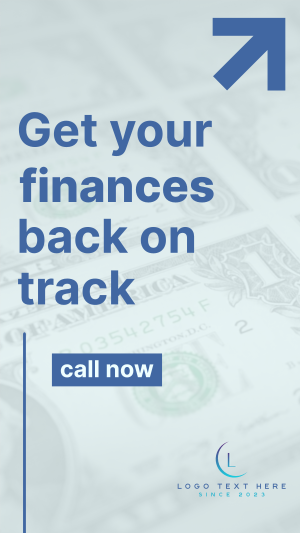 Modern Finance Back On Track Instagram story Image Preview