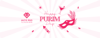 Purim Celebration Facebook cover Image Preview