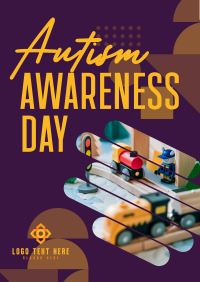 Autism Awareness Shapes Poster Image Preview