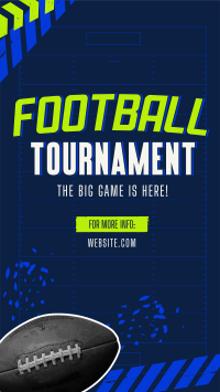 Football Sport Tournament Instagram Reel Image Preview