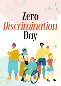 Zero Discrimination Flyer Design
