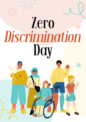 Zero Discrimination Flyer Image Preview