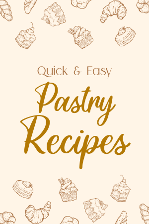 Assorted Pastry Creation Pinterest Pin Image Preview