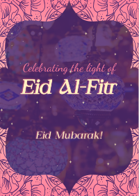 Eid Al Fitr Lantern Flyer Image Preview