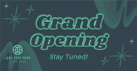 Grand Opening Y2K Facebook Ad Design