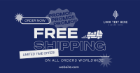 Worldwide Shipping Promo Facebook ad Image Preview