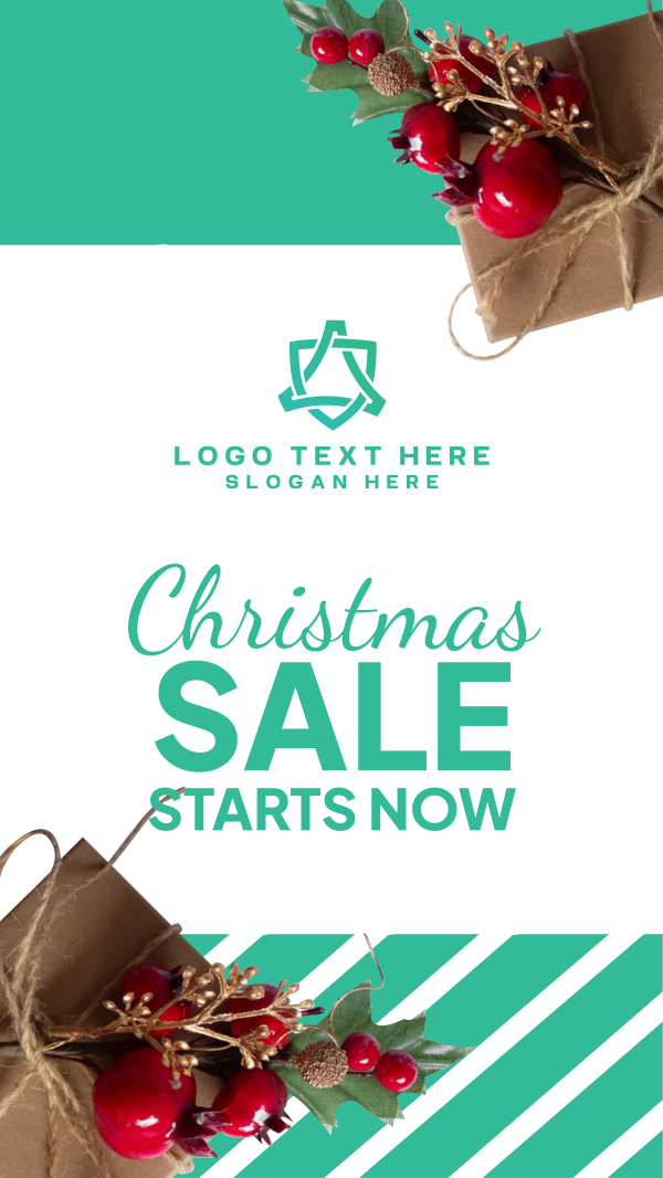 Christmas Sale Instagram Story Design Image Preview