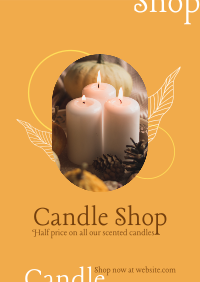 Candle Discount Poster Image Preview