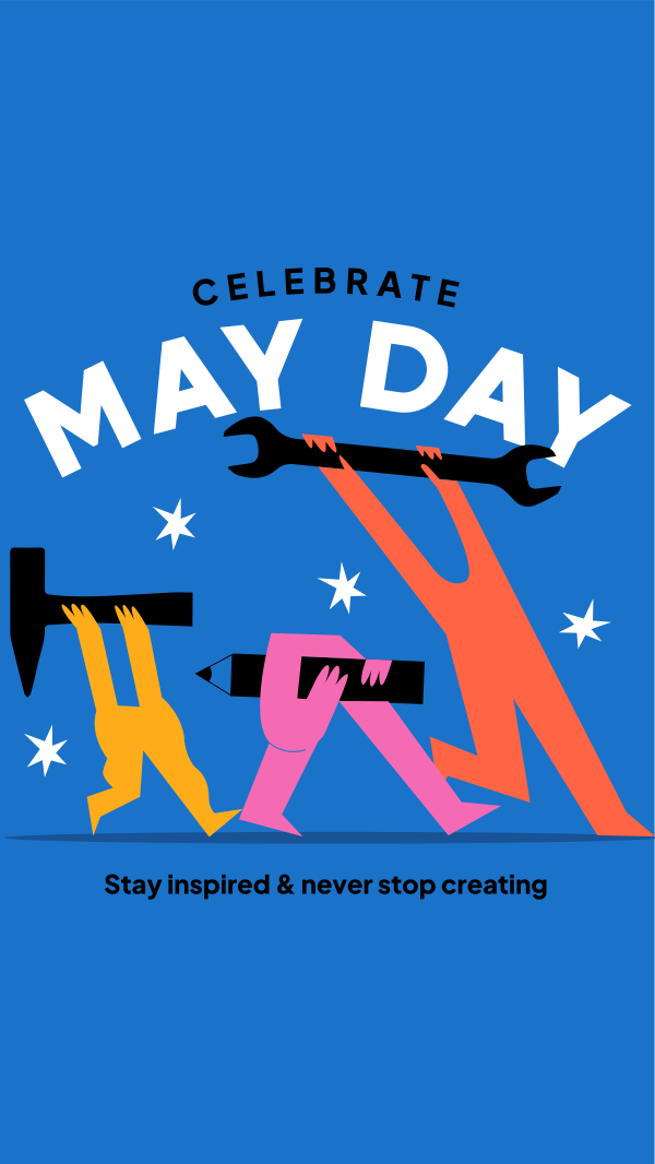 May Day Walks Instagram Story Design Image Preview