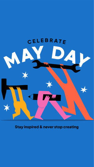 May Day Walks Instagram story
