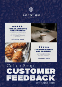 Modern Coffee Shop Feedback Flyer Image Preview