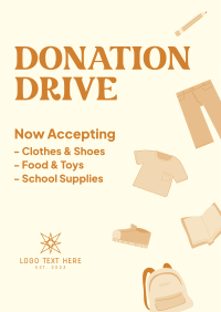 Donation Drive Flyer Image Preview