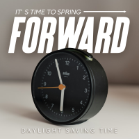 Spring Forward Instagram post Image Preview