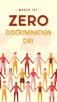 Zero Discrimination Celebration YouTube short Image Preview