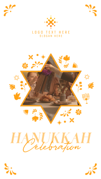 Hanukkah Family YouTube short Image Preview