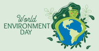 Mother Earth Environment Day Facebook ad Image Preview