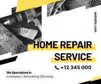 Modern Repair Service Facebook Post Image Preview