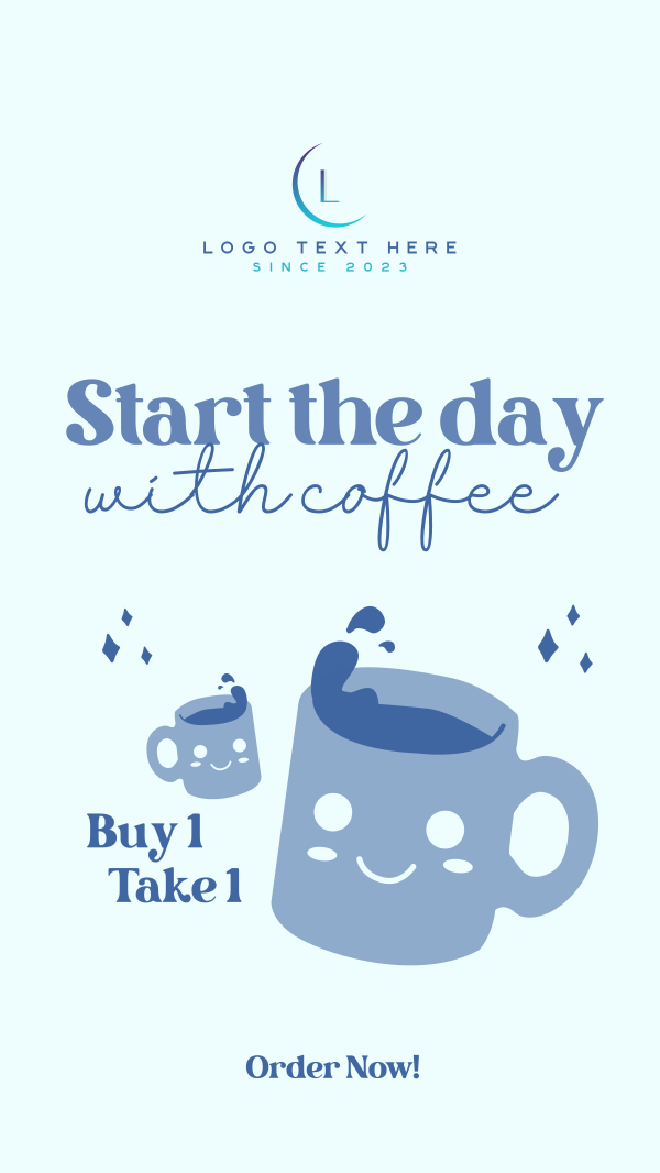 Coffee Promo Facebook Story Design Image Preview