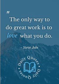Love What You Do Flyer Image Preview