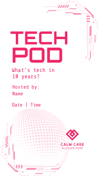 Technology Podcast Session Facebook story Image Preview