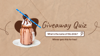 Giveaway Quiz Facebook Event Cover Design