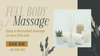 Relaxing Massage Therapy Facebook event cover Image Preview