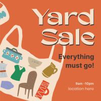 Organic Yard Sale Instagram post Image Preview