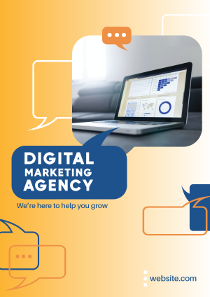 Callouts Digital Marketing Flyer Image Preview