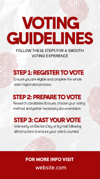 Election Voting Guidelines YouTube short Image Preview
