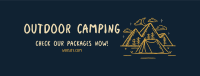 Rustic Camping Facebook Cover Design