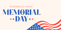In Honor of Memorial Day Twitter post Image Preview